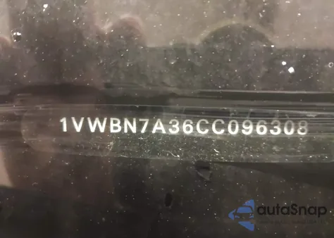 2012 Volkswagen Passat 2.0L Tdi Se from USA, damaged, VIN 1VWBN7A36CC096308